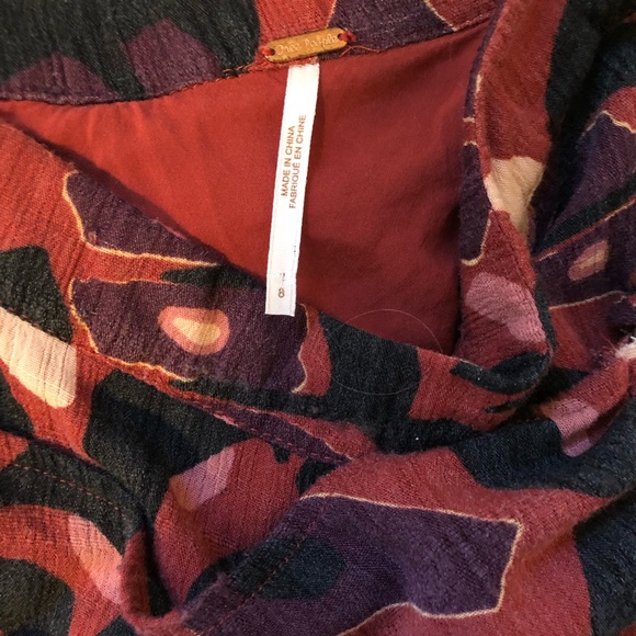 Free people high low asymmetrical maxi skirt - Picture 4 of 4